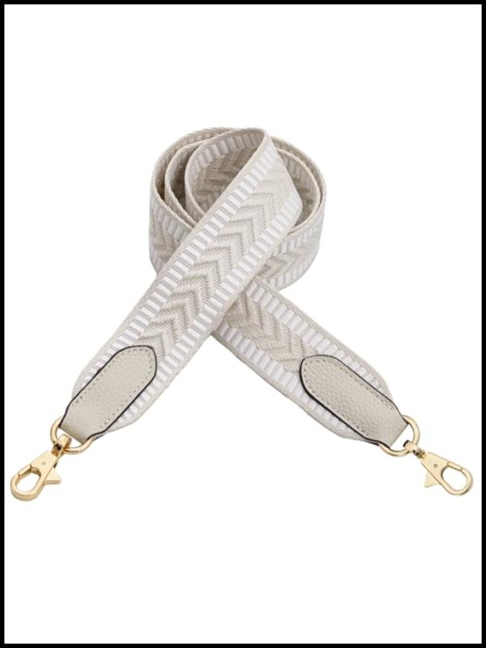 1.5" Wide Canvas Purse Strap Replacement Adjustable Crossbody Bag Strap